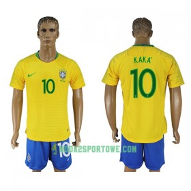 Koszulka Brazylia Kaka 10 Mistrzostwa Świata 2018 Domowe Stroje Piłkarskie